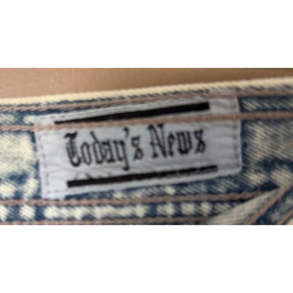 Vtg Acid Washed Shorts Mens 36x10 Baggy Cargo Jorts Made in Australia Y2K Skater - Picture 3 of 7